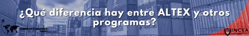 ¿Qué diferencia hay entre ALTEX y otros programas?