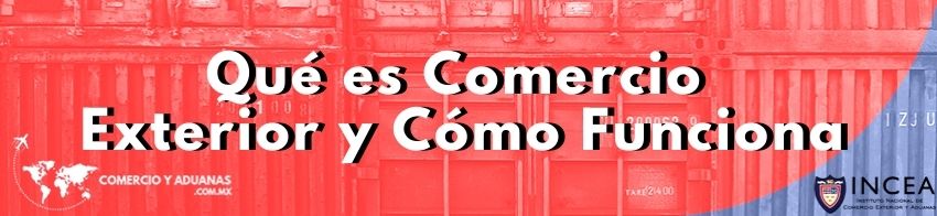 que es comercio exterior