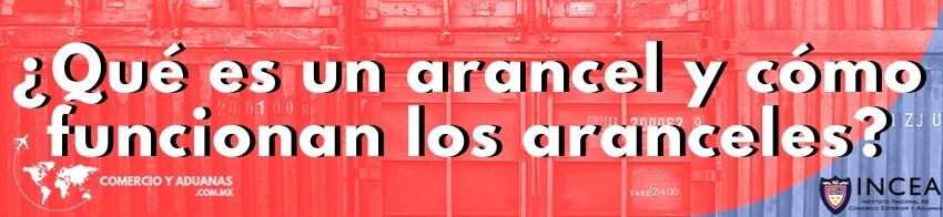 que es un arancel