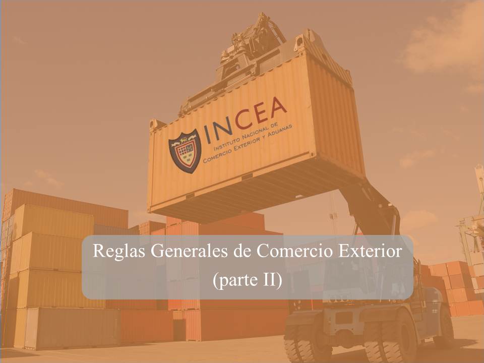 Reglas de comercio exterior