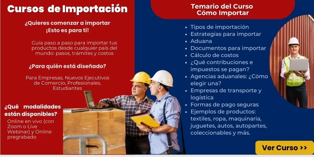 Curso Cómo Importar