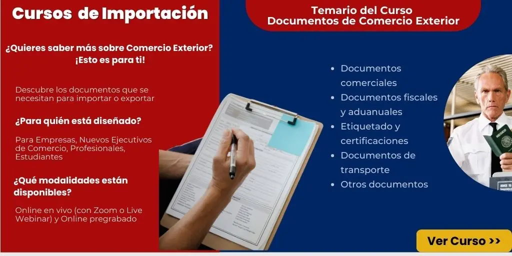 Curso Documentos de Comercio Exterior